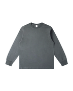 Premium Heavyweight Structured Cotton Long Sleeve Tee