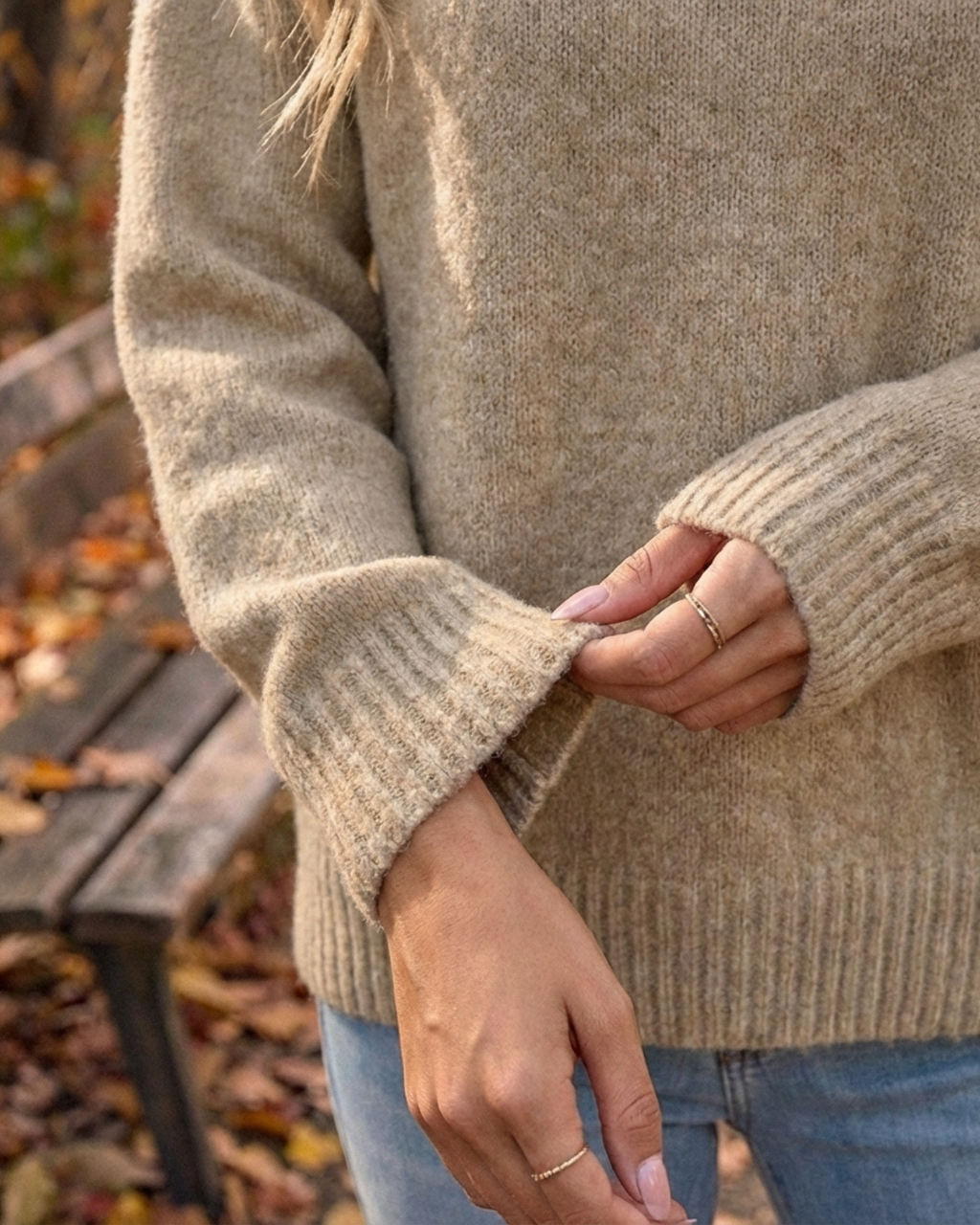 Cozy Chic Ribbed Turtleneck Knit Pullover