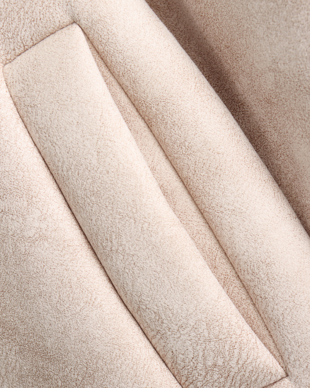 Luxe Faux Suede Sherpa-Lined Aviator Jacket