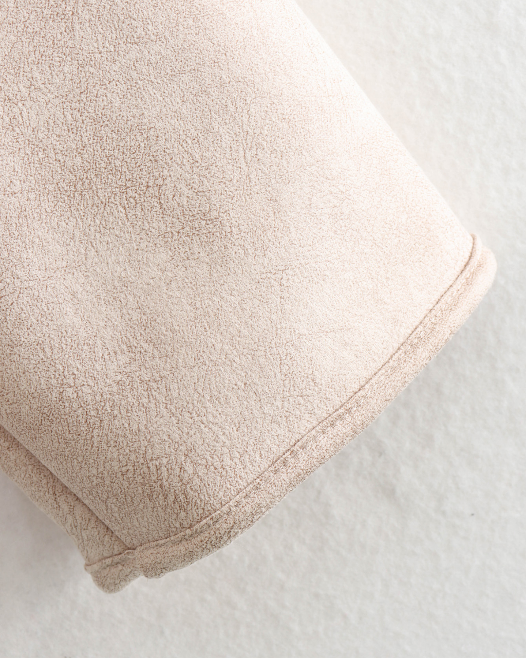 Luxe Faux Suede Sherpa-Lined Aviator Jacket