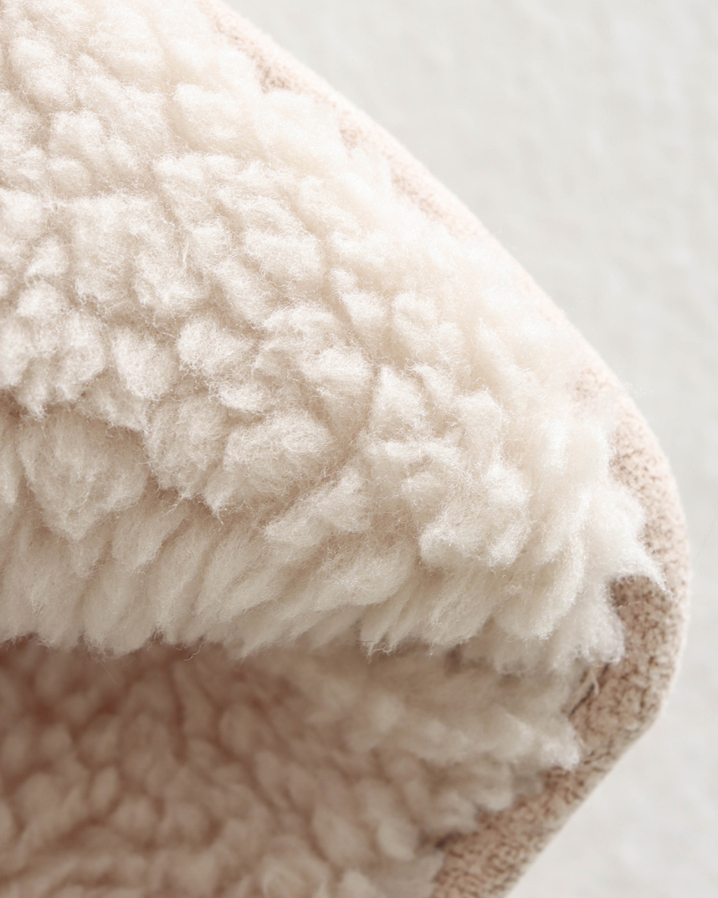 Luxe Faux Suede Sherpa-Lined Aviator Jacket