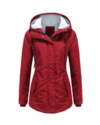 Nordic Fleece-Lined Water-Resistant Winter Jacket