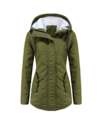 Nordic Fleece-Lined Water-Resistant Winter Jacket