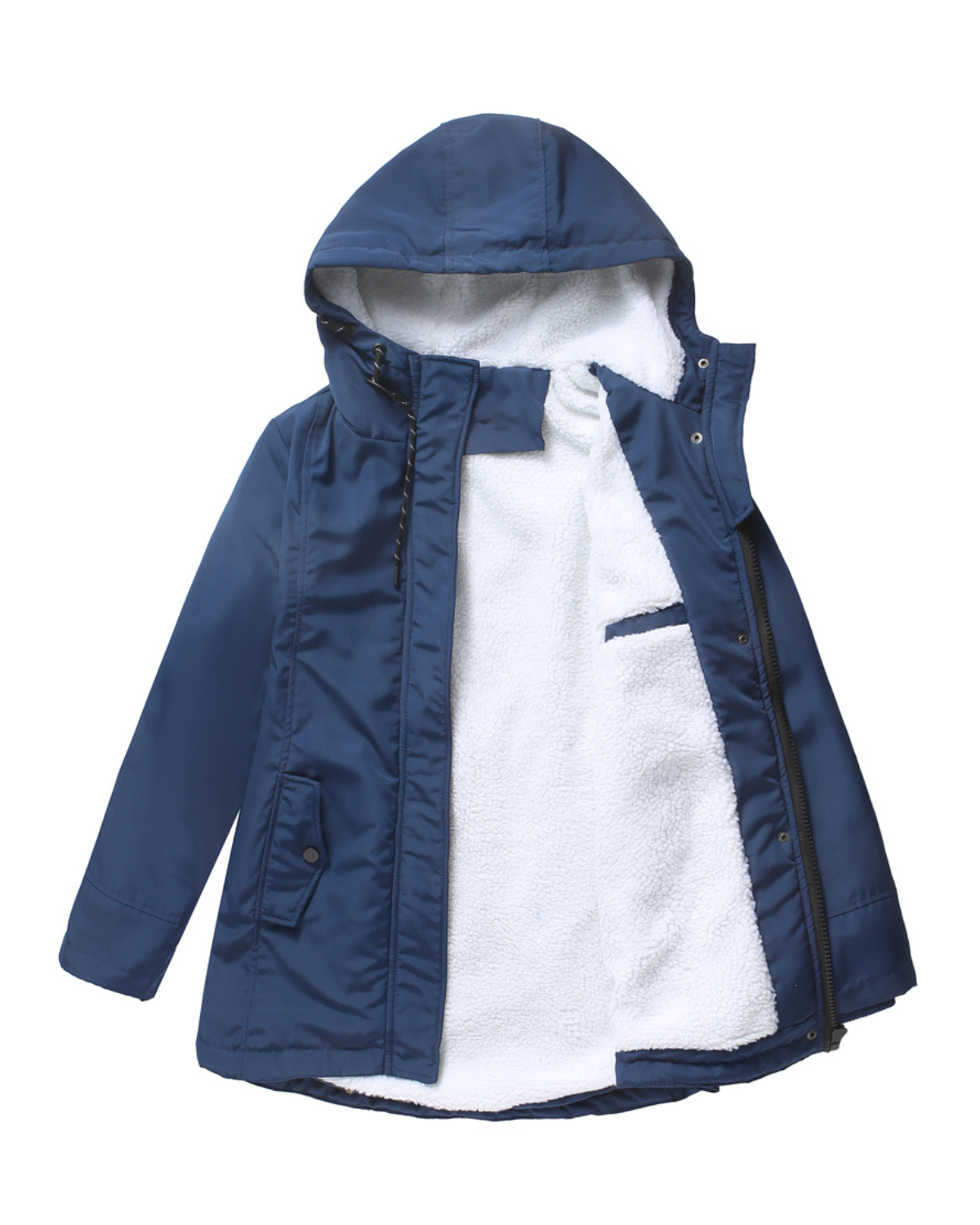 Nordic Fleece-Lined Water-Resistant Winter Jacket