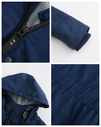 Nordic Fleece-Lined Water-Resistant Winter Jacket