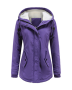 Nordic Fleece-Lined Water-Resistant Winter Jacket