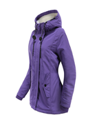 Nordic Fleece-Lined Water-Resistant Winter Jacket