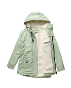 Nordic Fleece-Lined Water-Resistant Winter Jacket