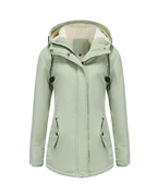 Nordic Fleece-Lined Water-Resistant Winter Jacket
